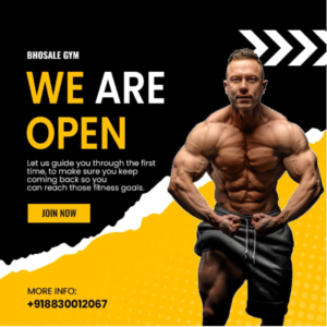 Unleash Your Potential at Bhosale Gym: We're Open for Your Fitness Goals!
