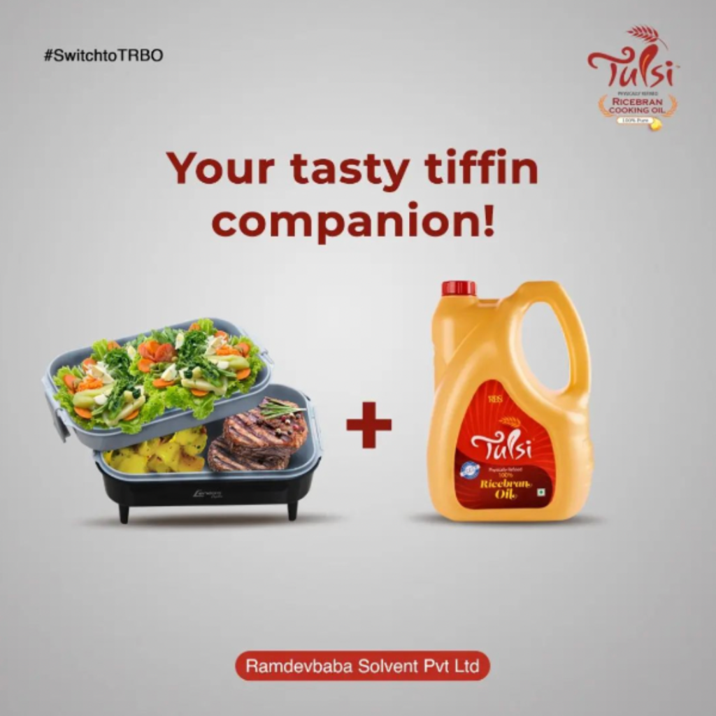 Tulsi Food Oil: Your Tasty Tiffin Companion for Delicious Delights!