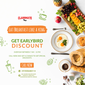 Classmate Cafe: Reignite Your Mornings with a King-sized Breakfast